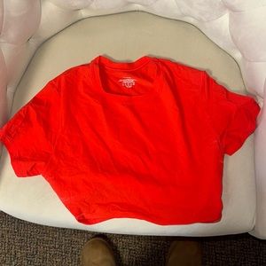 skims size small fits everybody cropped t-shirt